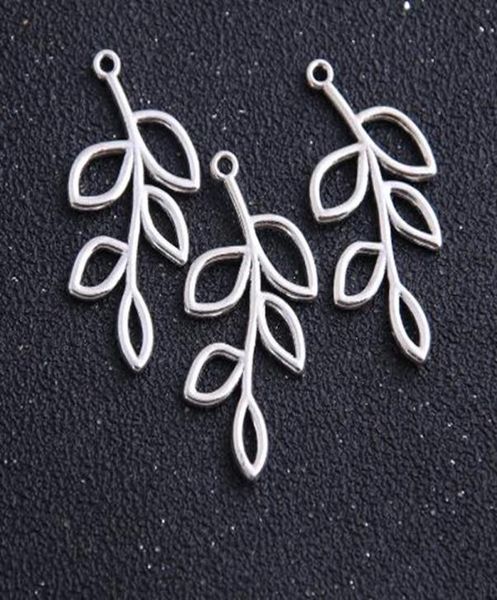 100pcs antique silver leaf branch connectors pendant charms for necklace jewelry making findings 22x41mm8213850
100pcs antique silver leaf branch connectors pendant charms for necklace jewelry making findings 22x41mm8213850