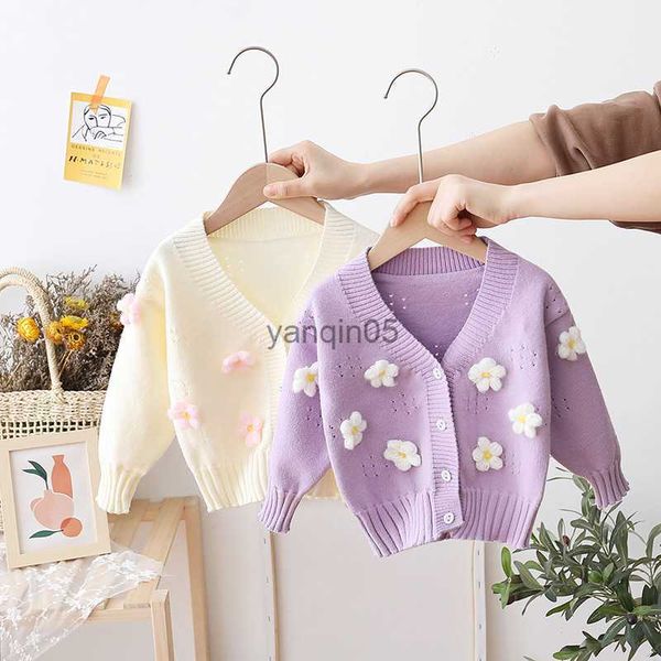 pullover sweet baby girls flower knitted cardigans spring autumn v-neck long sleeve single breasted sweater kids girl clothes hkd230719, Blue
pullover sweet baby girls flower knitted cardigans spring autumn v-neck long sleeve single breasted sweater kids girl clothes hkd230719, Blue