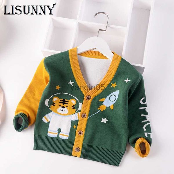 pullover baby boy sweater cardigan coat 2023 autumn winter jumper children sweaters kids knit clothes cartoon v-neck toddler spliced 2-7y hk, Blue
pullover baby boy sweater cardigan coat 2023 autumn winter jumper children sweaters kids knit clothes cartoon v-neck toddler spliced 2-7y hk, Blue