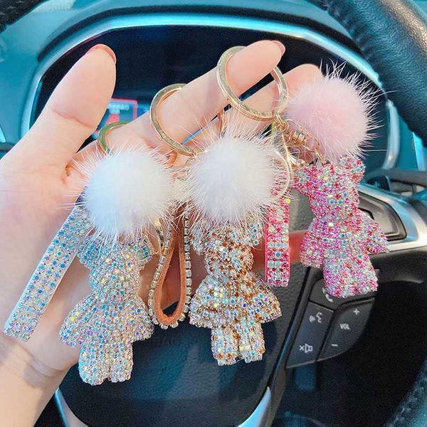 key rings luxury handmade craft bear keychain mink hair rhinestones key chain lady charm bag car key chain gift charm car keychain holder l2, Slivery;golden
key rings luxury handmade craft bear keychain mink hair rhinestones key chain lady charm bag car key chain gift charm car keychain holder l2, Slivery;golden