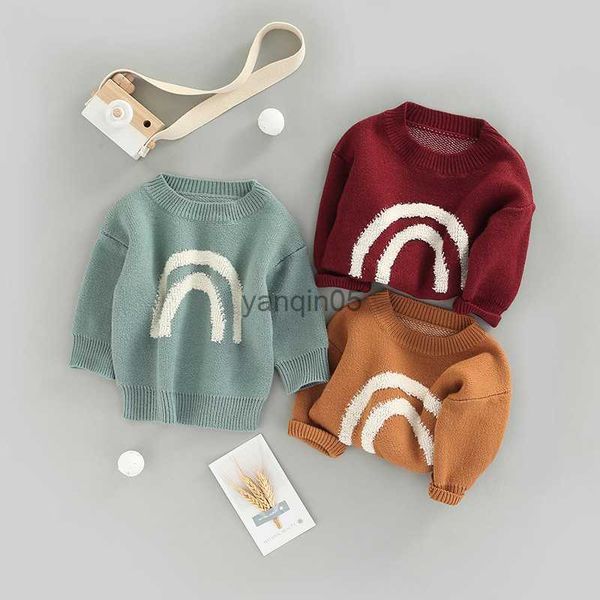 pullover autumn kids toddler baby boys girls rainbow pattern pullovers long sleeve loose sweatshirts spring clothes hkd230719, Blue
pullover autumn kids toddler baby boys girls rainbow pattern pullovers long sleeve loose sweatshirts spring clothes hkd230719, Blue