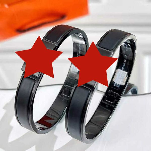 fashion hrems bracelets for sale high version new family couple bracelet love enamel brushed matte ebony letter with gift box, Black
fashion hrems bracelets for sale high version new family couple bracelet love enamel brushed matte ebony letter with gift box, Black