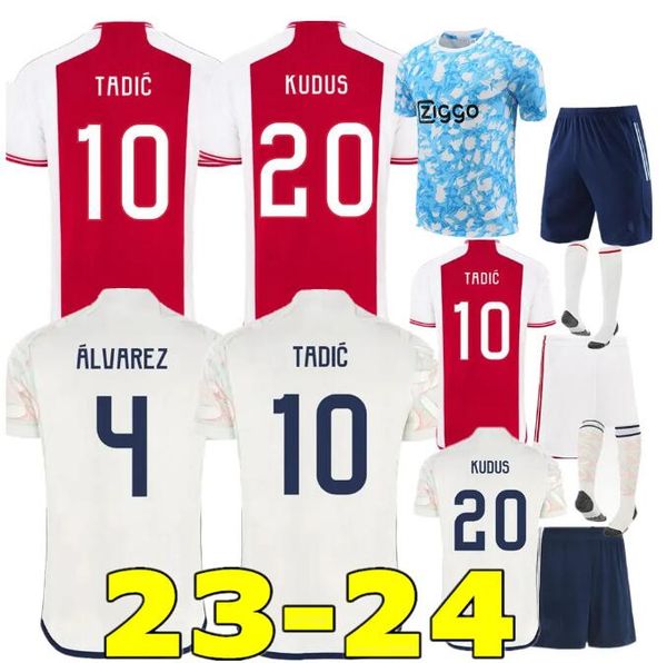 23 24 soccer jerseys tadic ajaxs brobbey berghuis black marley kit klaassen bergwijn cruyff 2023 2024 home away football shirt men kids kit, Black;yellow
23 24 soccer jerseys tadic ajaxs brobbey berghuis black marley kit klaassen bergwijn cruyff 2023 2024 home away football shirt men kids kit, Black;yellow