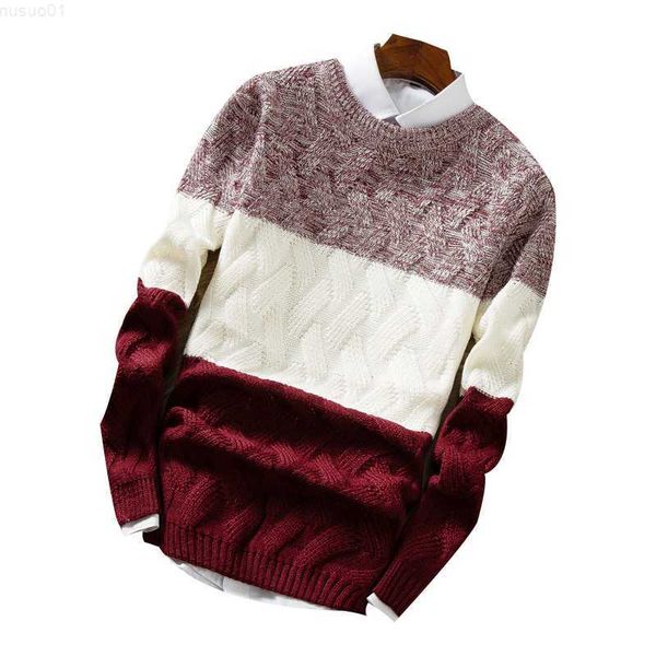 men's sweaters men's o-neck puloover warm autumn winter patchwork comfortable slim fit no yq clothes knitted casual male sweater d, White;black
men's sweaters men's o-neck puloover warm autumn winter patchwork comfortable slim fit no yq clothes knitted casual male sweater d, White;black