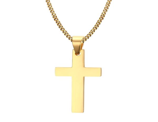 plain simple cross pendants in stainless steel chain silver gold black8567815 
plain simple cross pendants in stainless steel chain silver gold black8567815
