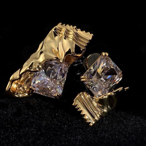 stud europe jewelry designer irregular crystal square earrings for women famous brand party runway trend 230718, Golden;silver
stud europe jewelry designer irregular crystal square earrings for women famous brand party runway trend 230718, Golden;silver