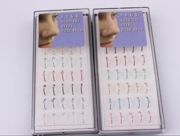 wholes 48 pcslot mix 8 color anodied steel body jewelry nose piercing fashion hoop ring nose rings2301534, Silver
wholes 48 pcslot mix 8 color anodied steel body jewelry nose piercing fashion hoop ring nose rings2301534, Silver
