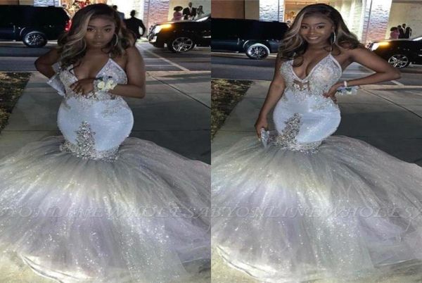 glitter silver v neck mermaid prom dresses spaghetti sleeveless african long puffy formal evening gowns graduation party dres2814487, Black
glitter silver v neck mermaid prom dresses spaghetti sleeveless african long puffy formal evening gowns graduation party dres2814487, Black