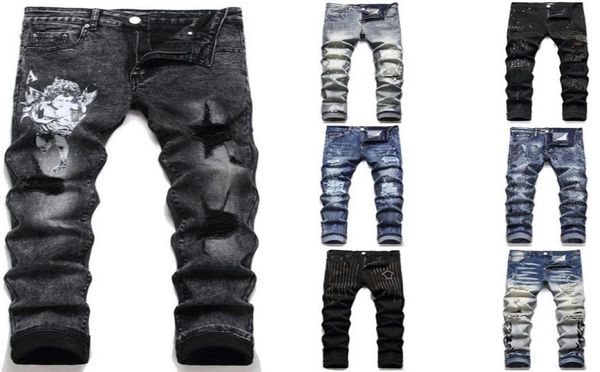 am jeans designer jeans mens skinny jeans pants long hippop sticker letter embroidery slim denim straight streetwear skinny pants 7149290, Blue
am jeans designer jeans mens skinny jeans pants long hippop sticker letter embroidery slim denim straight streetwear skinny pants 7149290, Blue