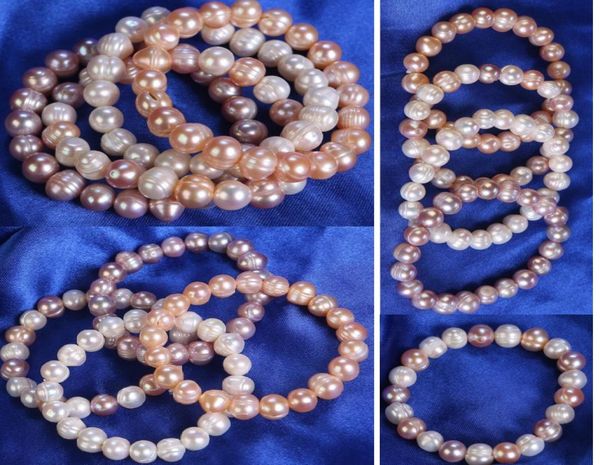 100 fashion white pink 89mm natural freshwater irregular pearl bracelet beaded stretch bracelet elastic bridal bracelet8860859, Black
100 fashion white pink 89mm natural freshwater irregular pearl bracelet beaded stretch bracelet elastic bridal bracelet8860859, Black