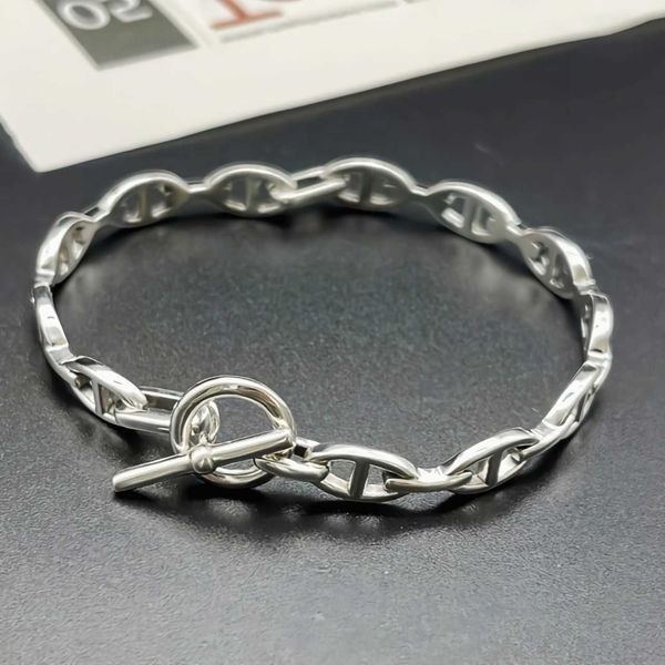 original hrems bangle for sale pig nose bracelet full body sterling silver open adjustable ot button print fashion classic handpiece with gi, Black
original hrems bangle for sale pig nose bracelet full body sterling silver open adjustable ot button print fashion classic handpiece with gi, Black