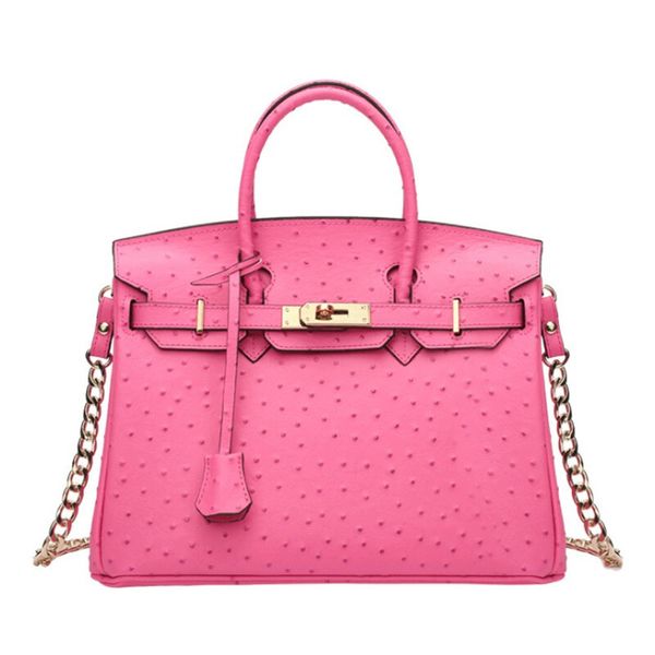 9a women's designer handbags famous brand leather ostrich handle one shoulder messenger bag tote
9a women's designer handbags famous brand leather ostrich handle one shoulder messenger bag tote
