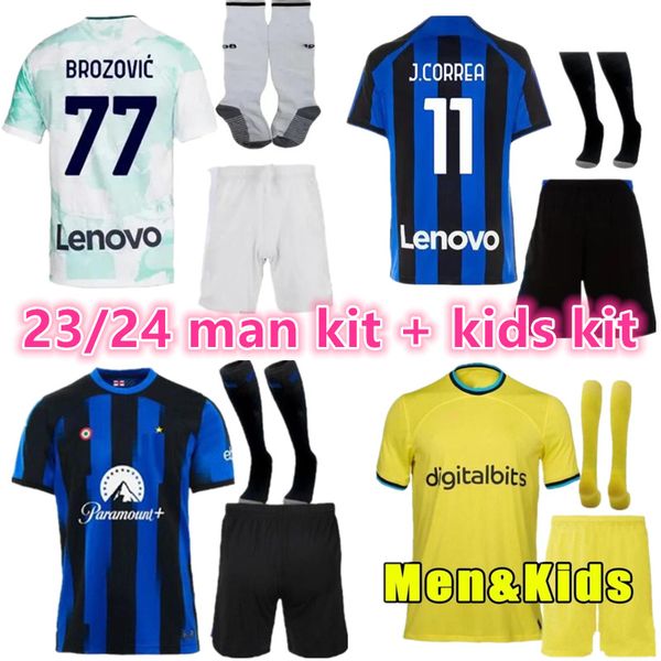 2023 2024 lukaku inters lautaro milans soccer jerseys anniversary correa dzeko barella asllani frattesi 23 24 brozovic home football shirt u, Black;yellow
2023 2024 lukaku inters lautaro milans soccer jerseys anniversary correa dzeko barella asllani frattesi 23 24 brozovic home football shirt u, Black;yellow