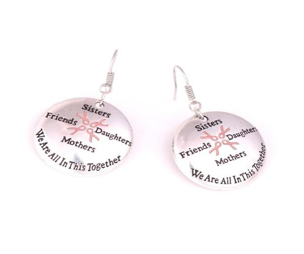 breast cancer awareness pink ribbon sisters friends daughters mothers we are in this together charm pendent earring for woman gift8462186, Golden
breast cancer awareness pink ribbon sisters friends daughters mothers we are in this together charm pendent earring for woman gift8462186, Golden