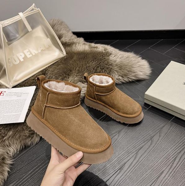 tasman classical snow boots sheepskin shearling tazz mules women men ultra mini platform boot slip-on shoes suede upper comfort fall winter, Black
tasman classical snow boots sheepskin shearling tazz mules women men ultra mini platform boot slip-on shoes suede upper comfort fall winter, Black