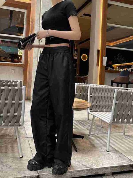 women's pants & capris designer 2023 spring/summer new letter printing regenerated nylon simple slim straight tube casual for men and w, Black;white
women's pants & capris designer 2023 spring/summer new letter printing regenerated nylon simple slim straight tube casual for men and w, Black;white