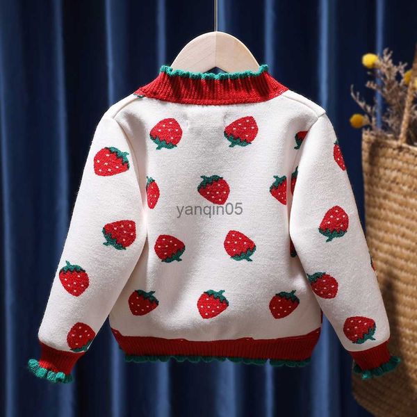 pullover 2022 new sweater coat girls knitted sweater strawberry pattern cardigan plus velvet autumn and winter 1 to 6 years old baby hkd230, Blue
pullover 2022 new sweater coat girls knitted sweater strawberry pattern cardigan plus velvet autumn and winter 1 to 6 years old baby hkd230, Blue