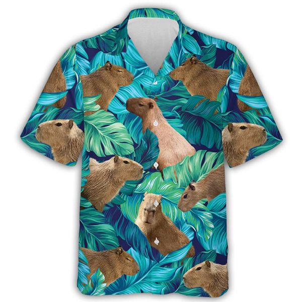 mens casual shirts animal cute capybara graphic shirt 3d printing hawaiian beach short sleeve y2k clothing polo neck 230718, White;black
mens casual shirts animal cute capybara graphic shirt 3d printing hawaiian beach short sleeve y2k clothing polo neck 230718, White;black