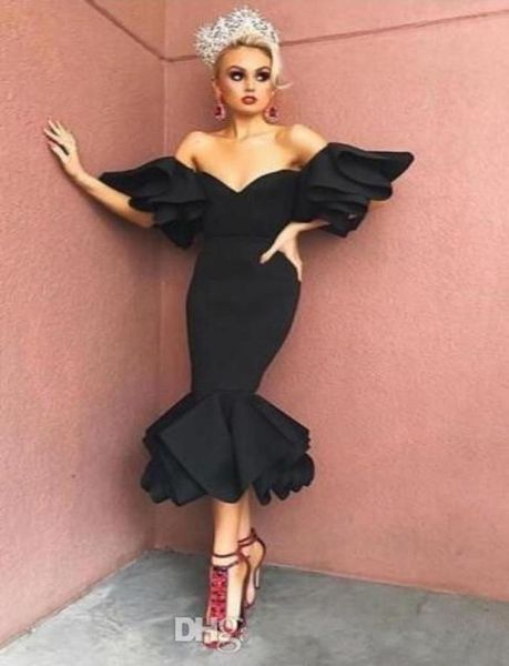 little black tea length short prom dresses mermaid sweetheart off shoulder maid of honor party cocktail evening gowns9606302
little black tea length short prom dresses mermaid sweetheart off shoulder maid of honor party cocktail evening gowns9606302