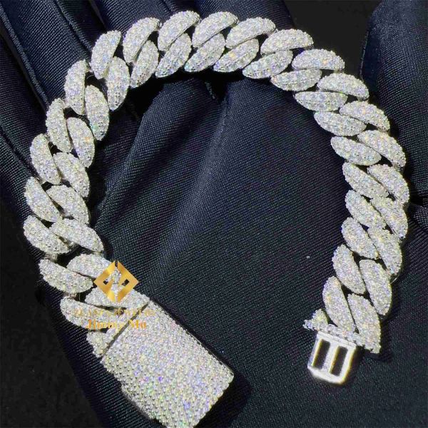 12mm width drop shipping 925 sterling silver white gold plated vvs moissanite iced out hip hop cuban link bracelet
12mm width drop shipping 925 sterling silver white gold plated vvs moissanite iced out hip hop cuban link bracelet