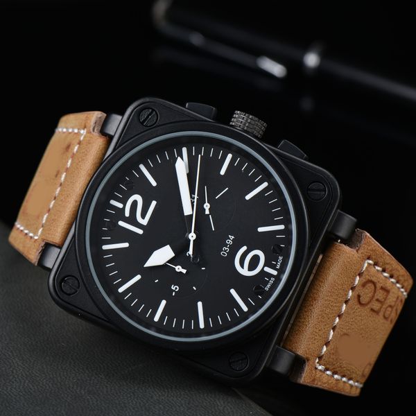 2023 men automatic mechanical wristwatches bell brown leather watch black ross rubber watches wristwatch men luxury fashion watch wristwatch, Slivery;golden
2023 men automatic mechanical wristwatches bell brown leather watch black ross rubber watches wristwatch men luxury fashion watch wristwatch, Slivery;golden