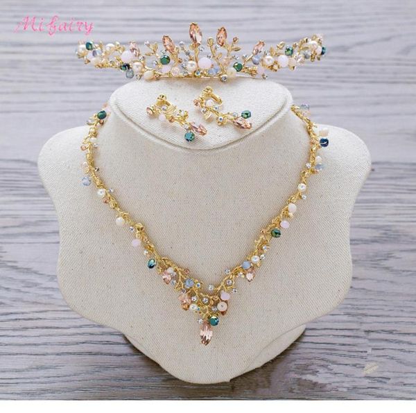 vintage baroque bridal tiaras sets gold colorful crystals princess headwear stunning wedding tiaras earrings 2 pieces sets 13539498728, Slivery;golden
vintage baroque bridal tiaras sets gold colorful crystals princess headwear stunning wedding tiaras earrings 2 pieces sets 13539498728, Slivery;golden