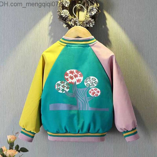 coat girls' colorful patchwork jacket spring and autumn children's cartoon tree printed baseball jacket 2-12y children's card, Blue;gray
coat girls' colorful patchwork jacket spring and autumn children's cartoon tree printed baseball jacket 2-12y children's card, Blue;gray
