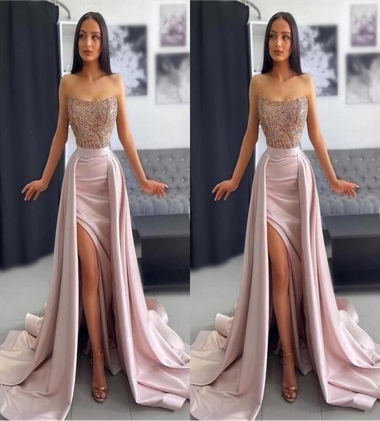 gorgeous pink mermaid prom dresses for woman plus size strapless sequined applique sleeveless high side split formal wear evening 7462883, Black
gorgeous pink mermaid prom dresses for woman plus size strapless sequined applique sleeveless high side split formal wear evening 7462883, Black