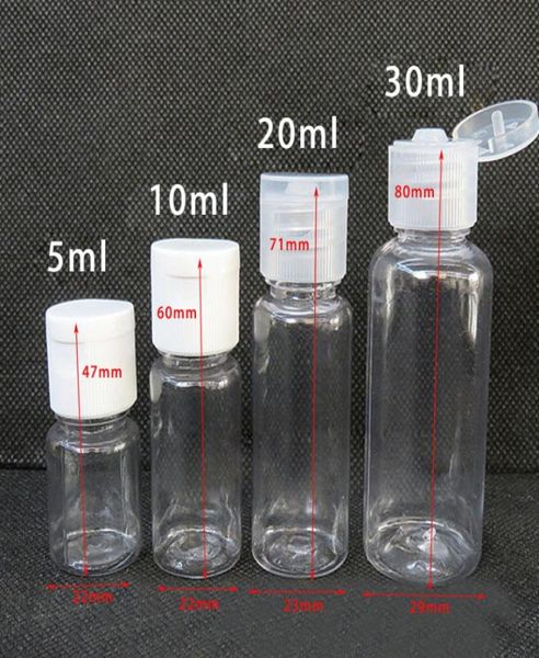 100pcs 5ml 100ml plastic pet clear flip lid lotion bottles cosmetic containers travel liquid refillable vials1293790
100pcs 5ml 100ml plastic pet clear flip lid lotion bottles cosmetic containers travel liquid refillable vials1293790
