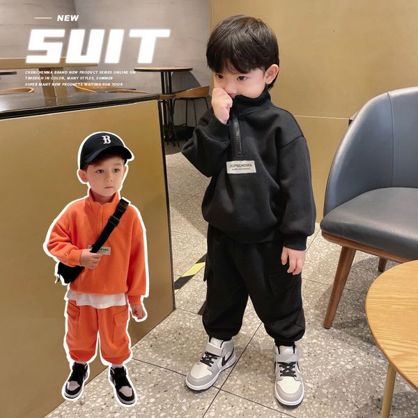 clothing sets baby boys half zip sweatshirt sweatpant kids tracksuit children outfit jumper jogger track pant spring autumn 112 years 230718, White
clothing sets baby boys half zip sweatshirt sweatpant kids tracksuit children outfit jumper jogger track pant spring autumn 112 years 230718, White