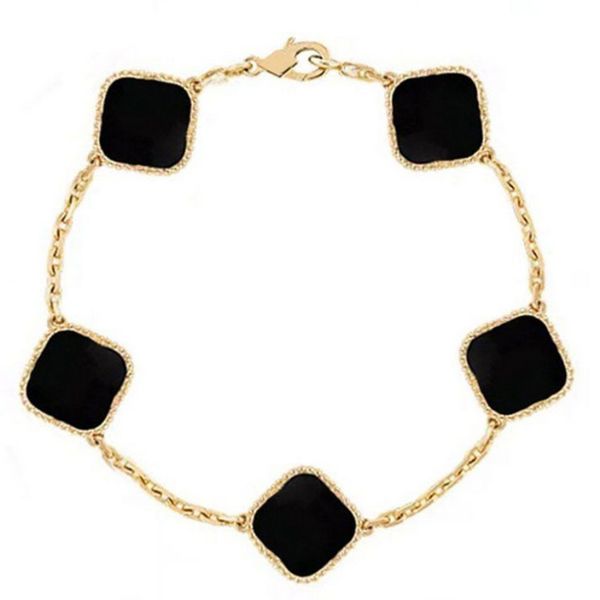 classic design colorful van clover charm bracelet 18k gold stainless steel jewelry for women gift, Golden;silver
classic design colorful van clover charm bracelet 18k gold stainless steel jewelry for women gift, Golden;silver