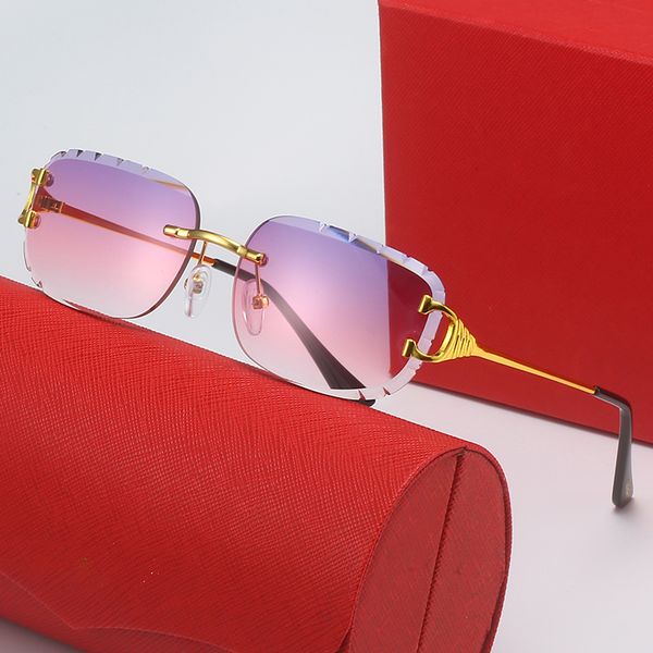 carti glasses designer sunglasses for women gafas de sol mens designer shades luxury glasses rimless rectangle buffalo horn fashion classic, White;black
carti glasses designer sunglasses for women gafas de sol mens designer shades luxury glasses rimless rectangle buffalo horn fashion classic, White;black