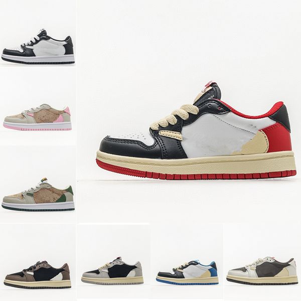 kids shoes 1 basketball 1s travis sneakers designer low boys girls outdoor children running trainers mocha black toddler sneakers size528
kids shoes 1 basketball 1s travis sneakers designer low boys girls outdoor children running trainers mocha black toddler sneakers size528