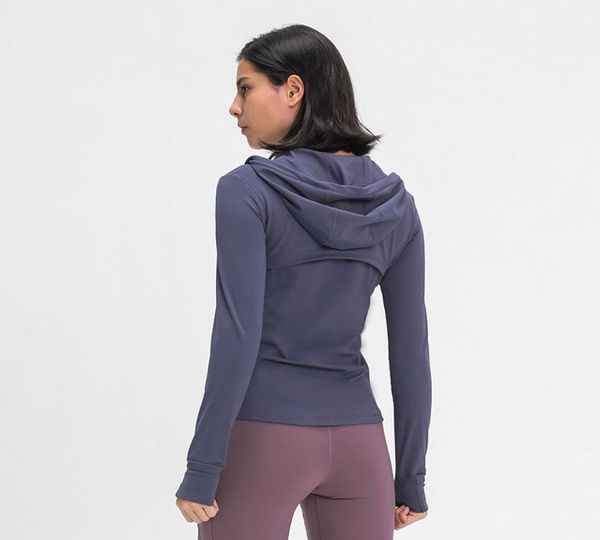 l2088 hooded jacket slim fit sweatshirts yoga hip length sports jackets with thumbholes soft breathable gym coat autumn winter1063866
l2088 hooded jacket slim fit sweatshirts yoga hip length sports jackets with thumbholes soft breathable gym coat autumn winter1063866