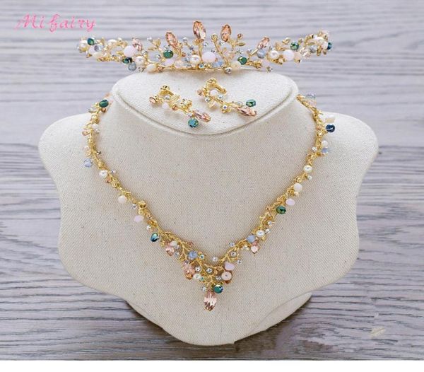 vintage baroque bridal tiaras sets gold colorful crystals princess headwear stunning wedding tiaras earrings 2 pieces sets 13539366115, Slivery;golden
vintage baroque bridal tiaras sets gold colorful crystals princess headwear stunning wedding tiaras earrings 2 pieces sets 13539366115, Slivery;golden