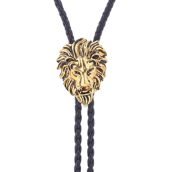 bolo ties retro fashion three-dimensional lion king bolo tie men's and women's leather rope necklace hkd230719, Red
bolo ties retro fashion three-dimensional lion king bolo tie men's and women's leather rope necklace hkd230719, Red