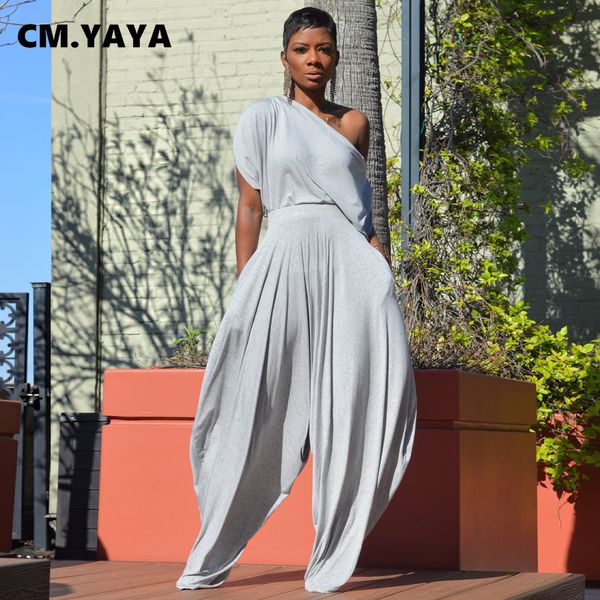 women's two piece pants cm yaya hip hop women 2pcs set off shoulder t shirt and loose haren suit sweatsuit tracksuit outfits 230719, White
women's two piece pants cm yaya hip hop women 2pcs set off shoulder t shirt and loose haren suit sweatsuit tracksuit outfits 230719, White