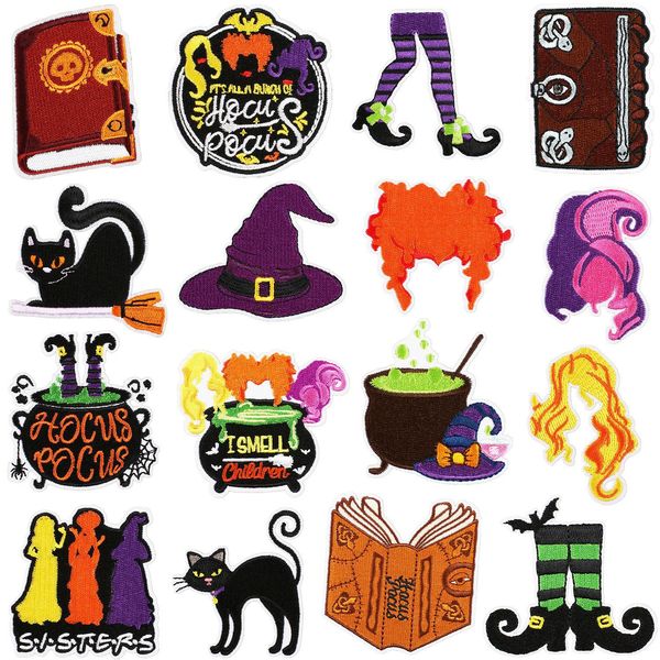 notions witch character embroidered patches scary i smell children iron on patches repair appliques for clothing jackets halloween diy craft, Black
notions witch character embroidered patches scary i smell children iron on patches repair appliques for clothing jackets halloween diy craft, Black