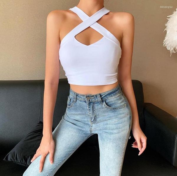 women039s tanks halter off shoulder hollow out clubwear tank vest crop 2022 summer solid color bodycon party streewea3779472, White
women039s tanks halter off shoulder hollow out clubwear tank vest crop 2022 summer solid color bodycon party streewea3779472, White