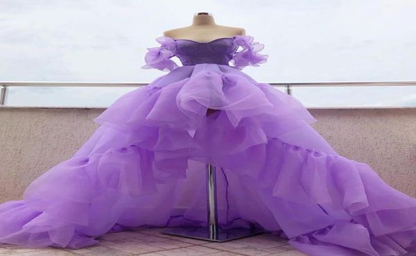 2021 juniors high low sweep train prom dresses arabic lavender ruffles off the shoulder organza evening gown women party dress for9136325, Black
2021 juniors high low sweep train prom dresses arabic lavender ruffles off the shoulder organza evening gown women party dress for9136325, Black