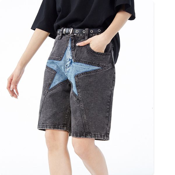 men's shorts fashion women's patchwork star stitching embroidered denim hip hop streetwear summer wide foot 230719, White;black
men's shorts fashion women's patchwork star stitching embroidered denim hip hop streetwear summer wide foot 230719, White;black