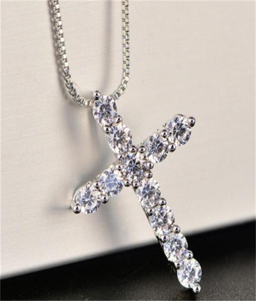 luxury cubic zircon cross pendant necklace 925 sterling silver cross christian jesus jewelry for women gift a0363625210
luxury cubic zircon cross pendant necklace 925 sterling silver cross christian jesus jewelry for women gift a0363625210