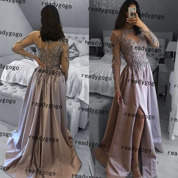 silver green long sleeve prom formal dresses lace stain beaded slit vestido de noche full length evening gown wear3104, Black;red
silver green long sleeve prom formal dresses lace stain beaded slit vestido de noche full length evening gown wear3104, Black;red