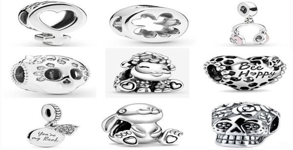 925 silver fit charm 925 bracelet rabbit be happly sheep skull clover diy charms set pendant diy fine beads jewelry1251523, Bronze;silver
925 silver fit charm 925 bracelet rabbit be happly sheep skull clover diy charms set pendant diy fine beads jewelry1251523, Bronze;silver