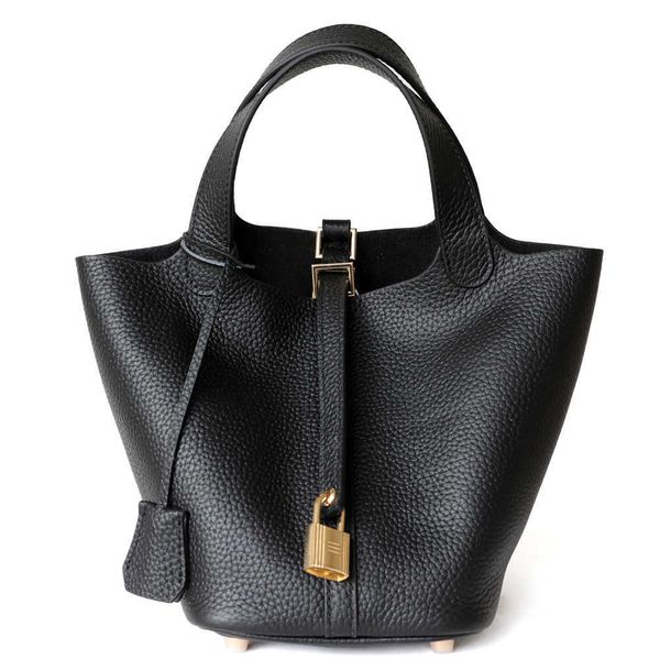 luxury picotin lock bag first the layer of cowhide vegetable basket women's bag leather bucket hand commuting litchi pattern mother
luxury picotin lock bag first the layer of cowhide vegetable basket women's bag leather bucket hand commuting litchi pattern mother