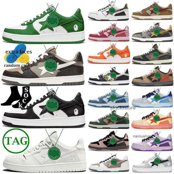 bapely ape with box casual shoes mens womens sneakers designer black grey orange white blue red bapestaly platform 2023 sta sk8 women men
bapely ape with box casual shoes mens womens sneakers designer black grey orange white blue red bapestaly platform 2023 sta sk8 women men