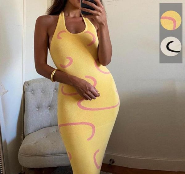 propcm knitted bodycon dress women y2k halter neck summer yellow sleeveless midi backless party dresses beach3156944, Black;gray
propcm knitted bodycon dress women y2k halter neck summer yellow sleeveless midi backless party dresses beach3156944, Black;gray