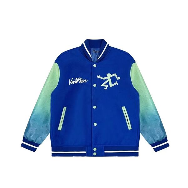 sss mens baseball jacket designer jacket mens jacket thick cotton flocked leather splicing baseball uniform fashionable casual sports couple, Black;brown
sss mens baseball jacket designer jacket mens jacket thick cotton flocked leather splicing baseball uniform fashionable casual sports couple, Black;brown