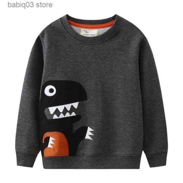 hoodies sweatshirts jumping meters long sleeve baby sweatshirts for 2-7t children's clothes selling dinosaur applique boys girls shirts, Black
hoodies sweatshirts jumping meters long sleeve baby sweatshirts for 2-7t children's clothes selling dinosaur applique boys girls shirts, Black