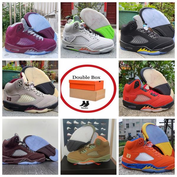 2023 jumpman 5 craft mens basketball shoes aqua unc 5s dj khaled x we the crimson bliss sail concord white raging bull trainers racer sneak, White;red
2023 jumpman 5 craft mens basketball shoes aqua unc 5s dj khaled x we the crimson bliss sail concord white raging bull trainers racer sneak, White;red